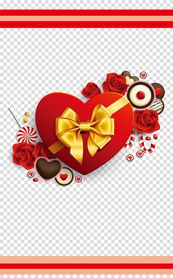 Gift Heart Valentine's Day, Holiday gifts transparent background PNG clipart