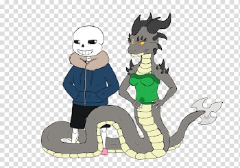 [Gift] Krystal and Sans transparent background PNG clipart