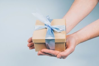 Gift Package In Hand