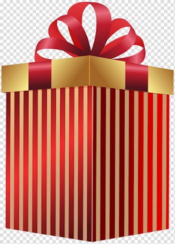 Gift , Red Gift Box transparent background PNG clipart