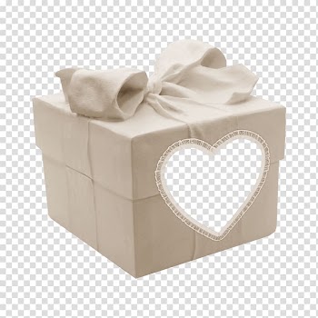Gift Ribbon Box, Love Gift Border transparent background PNG clipart