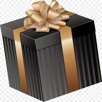 Gift Ribbon - Champagne golden ribbon gift box 