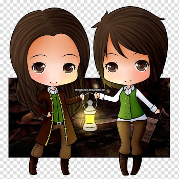 Gift: Sam and Sarah transparent background PNG clipart