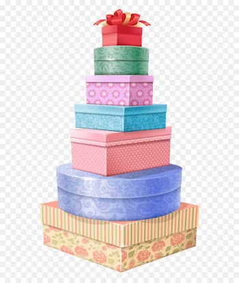 Gift Tower PNG Clipart Picture 