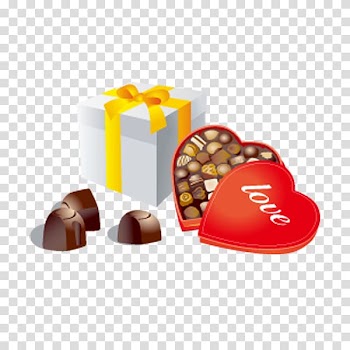 Gift Valentine's Day Heart, gift transparent background PNG clipart