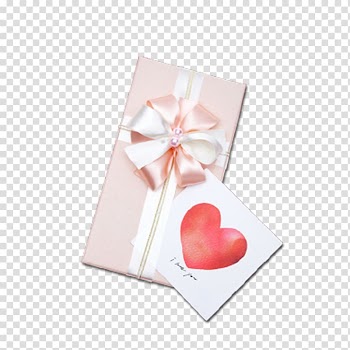 Gift Valentines Day Ribbon, Valentine's Day Gift transparent background PNG clipart