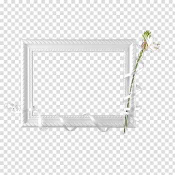 Gift, White Frame transparent background PNG clipart