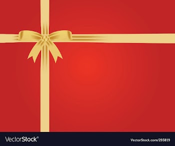 Gift wrap vector image