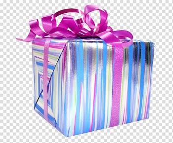 Gift Wrapping Birthday Christmas gift, gift transparent background PNG clipart
