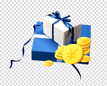 Gift wrapping Christmas Holiday Shopping, Blue gift box transparent background PNG clipart