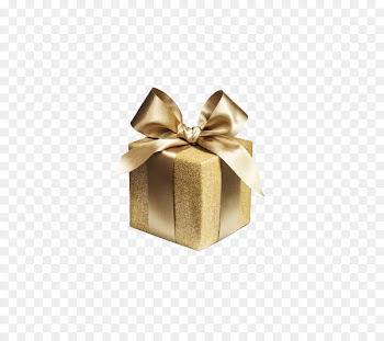Gift wrapping Gold Stock photography Ribbon - Golden Gift 