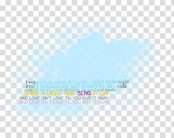 Gifts , blue powder sand with text transparent background PNG clipart