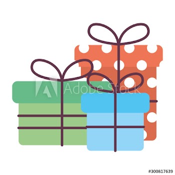 gifts boxes presents icons