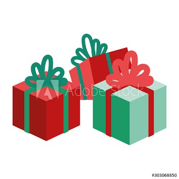 gifts boxes presents icons