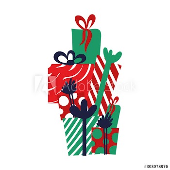 gifts boxes presents icons