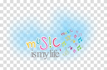 Gifts , music is my life text overlay transparent background PNG clipart