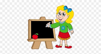 Gify Nena - Škola Str - - Girl Writing Clipart