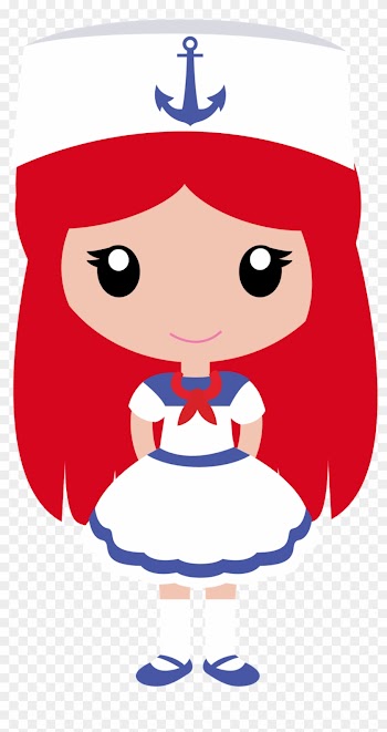 Giggle And Print - Nautical Girl Theme Png