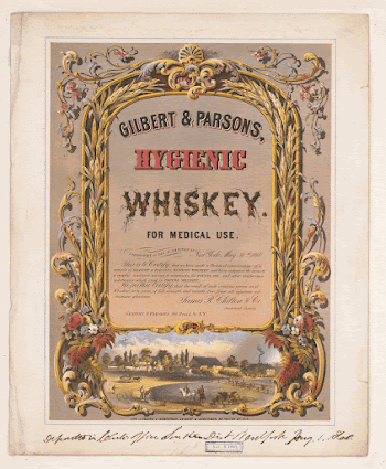 Gilbert & Parsons, hygienic whiskey--for | Free Photo - rawpixel