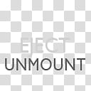 Gill Sans Text Dock Icons, Eject, grey line illustration transparent background PNG clipart