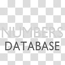 Gill Sans Text Dock Icons, NumbersCeltic, gray and black border frames transparent background PNG clipart