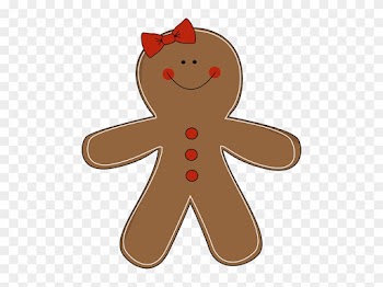 Gingerbread Boy And Girl Clipart - Gingerbread Girl Clip Art