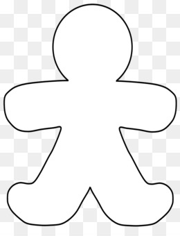Gingerbread Girl PNG - gingerbread-girl-coloring-page gingerbread ...