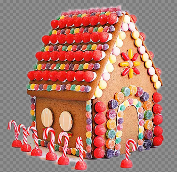 Gingerbread House PNG Pic