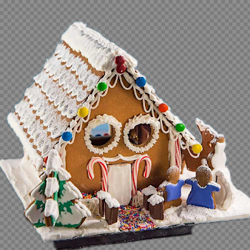 Gingerbread House Transparent Images