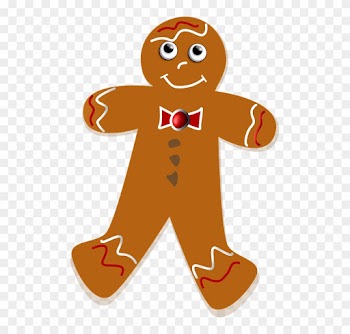Gingerbread Man Border - Food Group