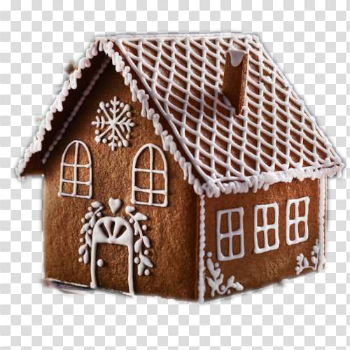 Gingerbread Man House PNG Free Download