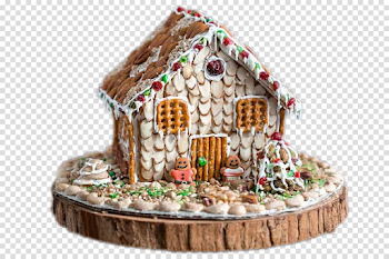 Gingerbread Man House Transparent Images