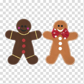Gingerbread Man PNG Image Background