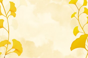 Gingko leaf background | Free stock illustration - 599643