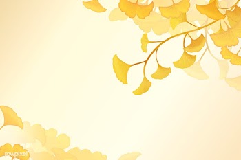 Gingko leaf background | Free stock vector - 599651