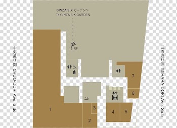 Ginza Six LOUNGE SIX Shop Building Commerce, Tokyo Ginza transparent background PNG clipart