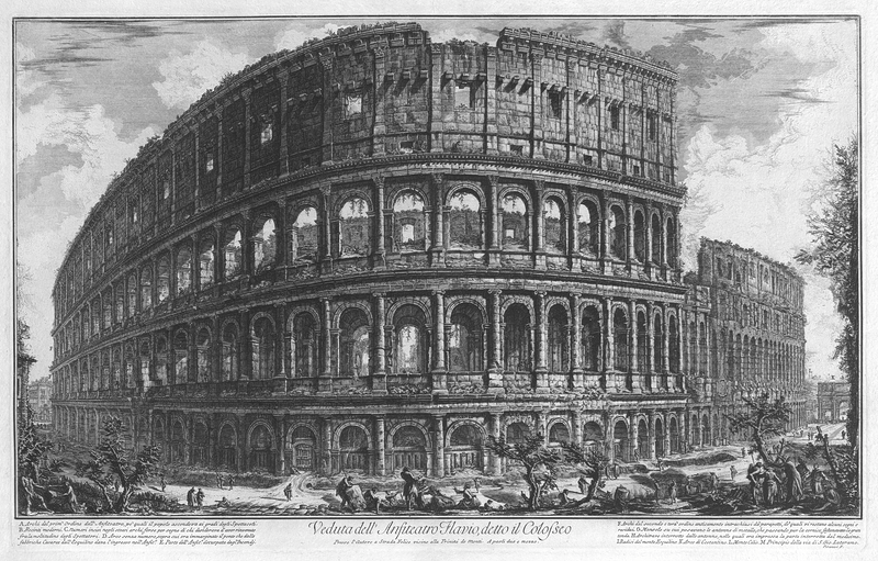 Giovanni Battista Piranesi, The Colosseum.png | Free PNG - rawpixel