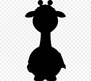 Giraffe, Black White M, Horse, Silhouette, Turtle PNG