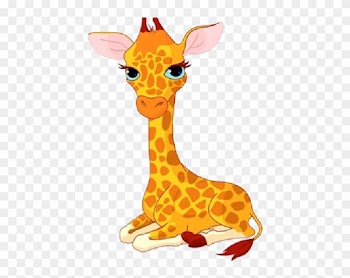 Giraffe - Cartoon Giraffes Baby
