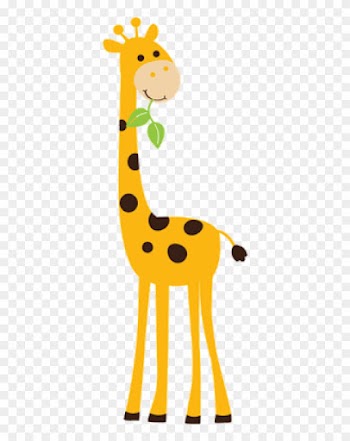 Giraffe Clipart Best Ba Giraffe Clipart 2074 Giraffe - Animals And Tree Wall Sticker