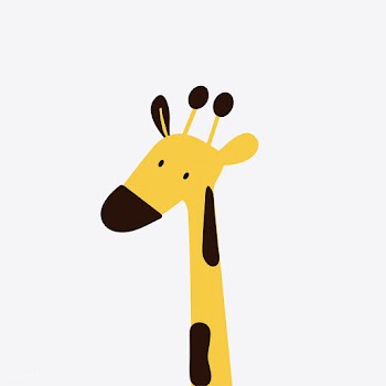 Giraffe in a cartoon style vector | Free stock vector - 477170