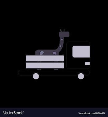 Giraffe in carhand drawn can be used for kids or vector image