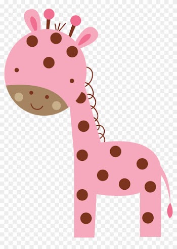 Giraffe Nails, Giraffe Photos, Baby Books, Baby Pictures, - Baby Giraffe Pink Clipart