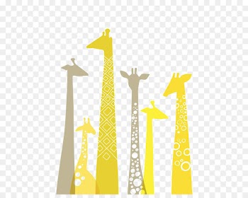 Giraffe Tall blondes Watercolor painting Art Dance - giraffe 