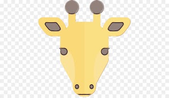 giraffe yellow giraffidae clip art