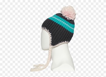 Girl's Igloo Fleece Beanie - 686 Girl's Igloo Fleece Beanie Hat, Tiffany, Os
