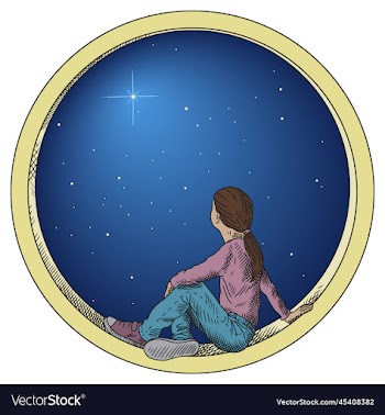 girl and star