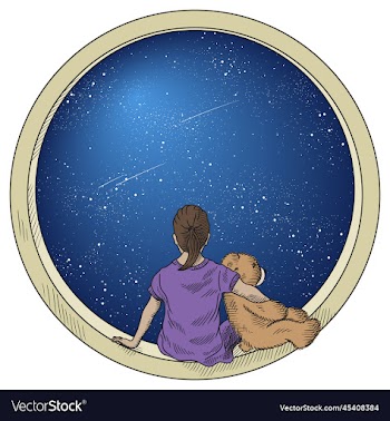 girl and star