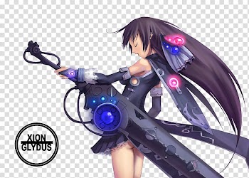 Girl anime holding sword illustration transparent background PNG clipart