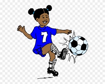 Girl Athlete Clipart